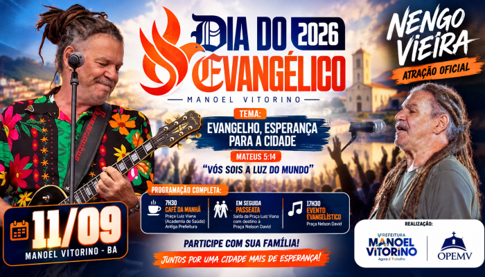 Dia do Evangélico em Manoel Vitorino